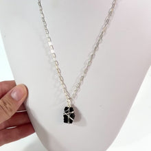 Load and play video in Gallery viewer, NZ-made black tourmaline crystal pendant necklace | ASH&amp;STONE Crystal Jewellery Shop Auckland NZ
