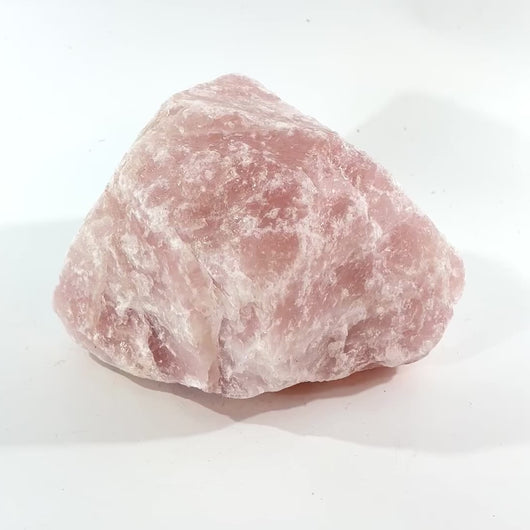 Large rose quartz crystal chunk 17.8kg | ASH&STONE Crystal Shop Auckland NZ