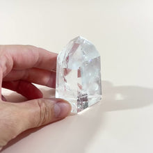 Load and play video in Gallery viewer, High-grade clear quartz crystal point | ASH&amp;STONE Crystal Shop Auckland NZ
