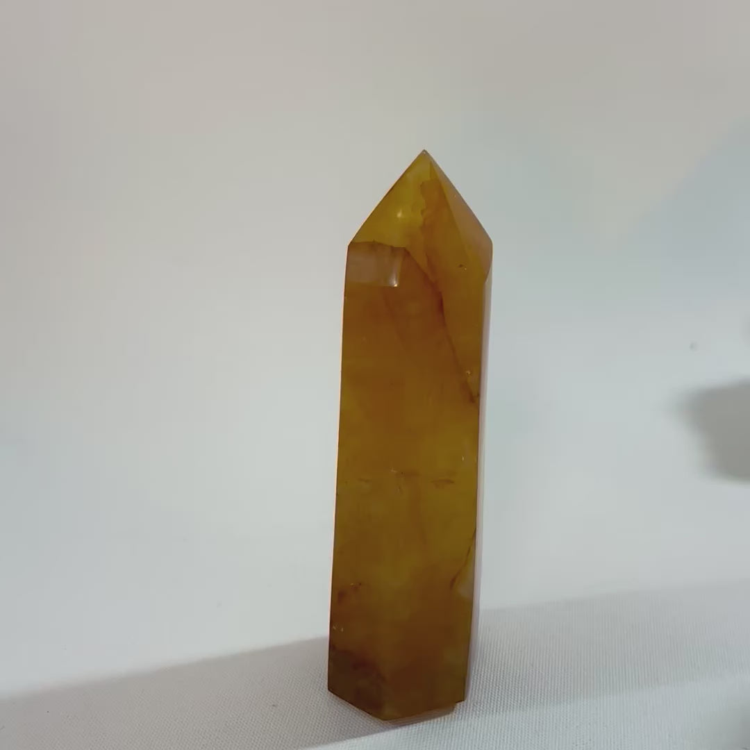 Golden Healer Tower | ASH & STONE premium online crystals, free express shipping NZ