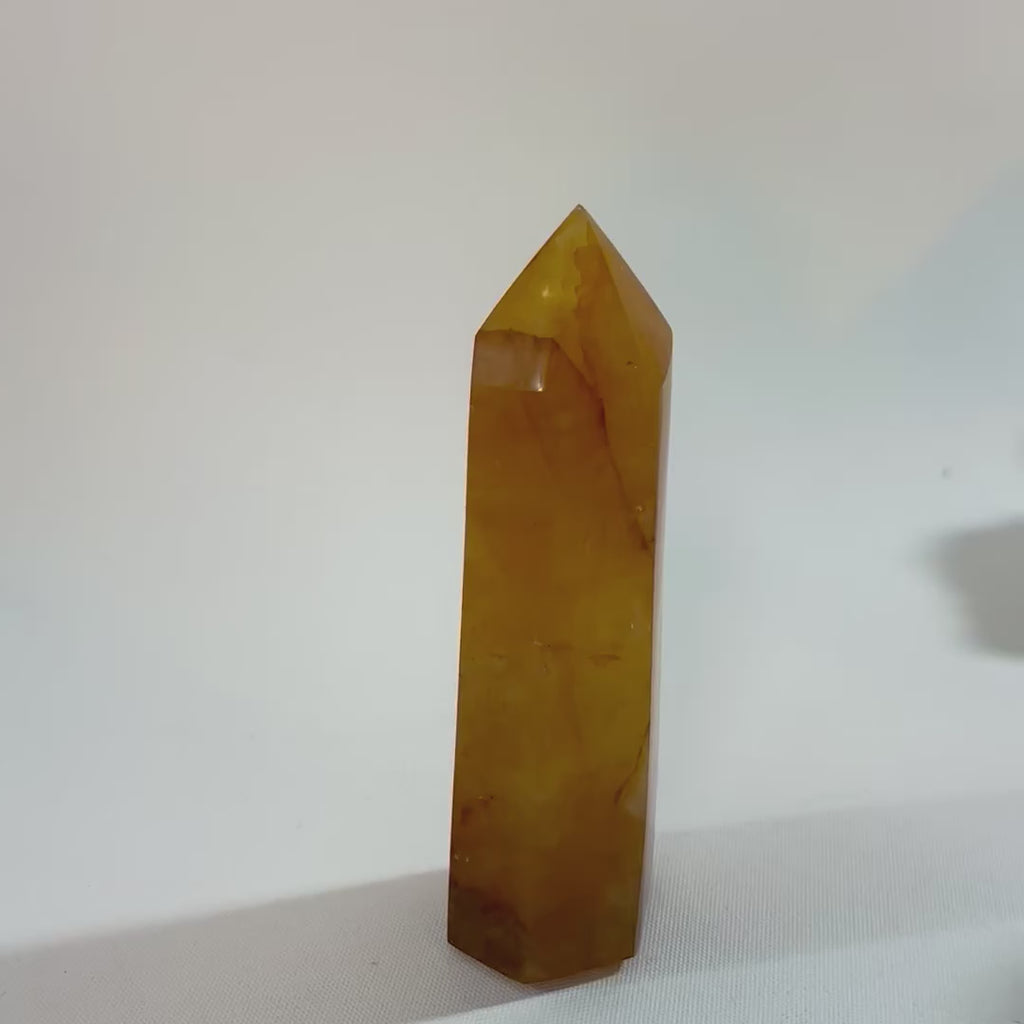 Golden Healer Tower | ASH & STONE premium online crystals, free express shipping NZ
