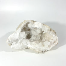 Load and play video in Gallery viewer, Large clear quartz crystal geode half 4.1kg | ASH&amp;STONE Crystals Shop Auckland NZ
