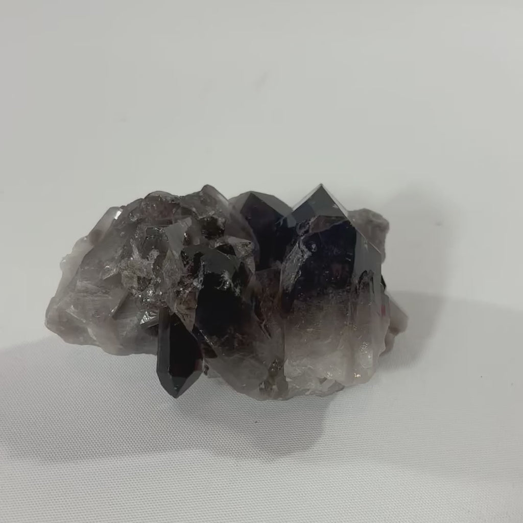 Smoky Quartz Cluster Crystal | ASH 
& STONE, Buy Crystals online, free express shipping,  NZ