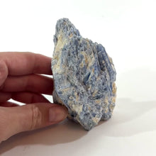 Load and play video in Gallery viewer, Kyanite crystal with cut base | ASH&amp;STONE Crystal Shop Auckland NZ
