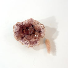 Load and play video in Gallery viewer, Pink amethyst crystal geode half | ASH&amp;STONE Crystals Shop Auckland NZ
