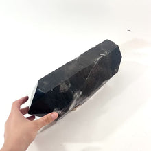 Load and play video in Gallery viewer, Large double terminated smoky quartz crystal point 11.45kg | ASH&amp;STONE Crystal Shop Auckland NZ
