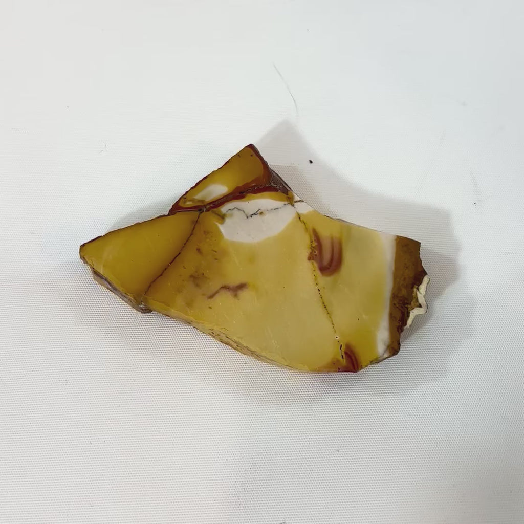 Mookaite Slice | ASH & STONE. premium online crystals. Free shipping NZ.  