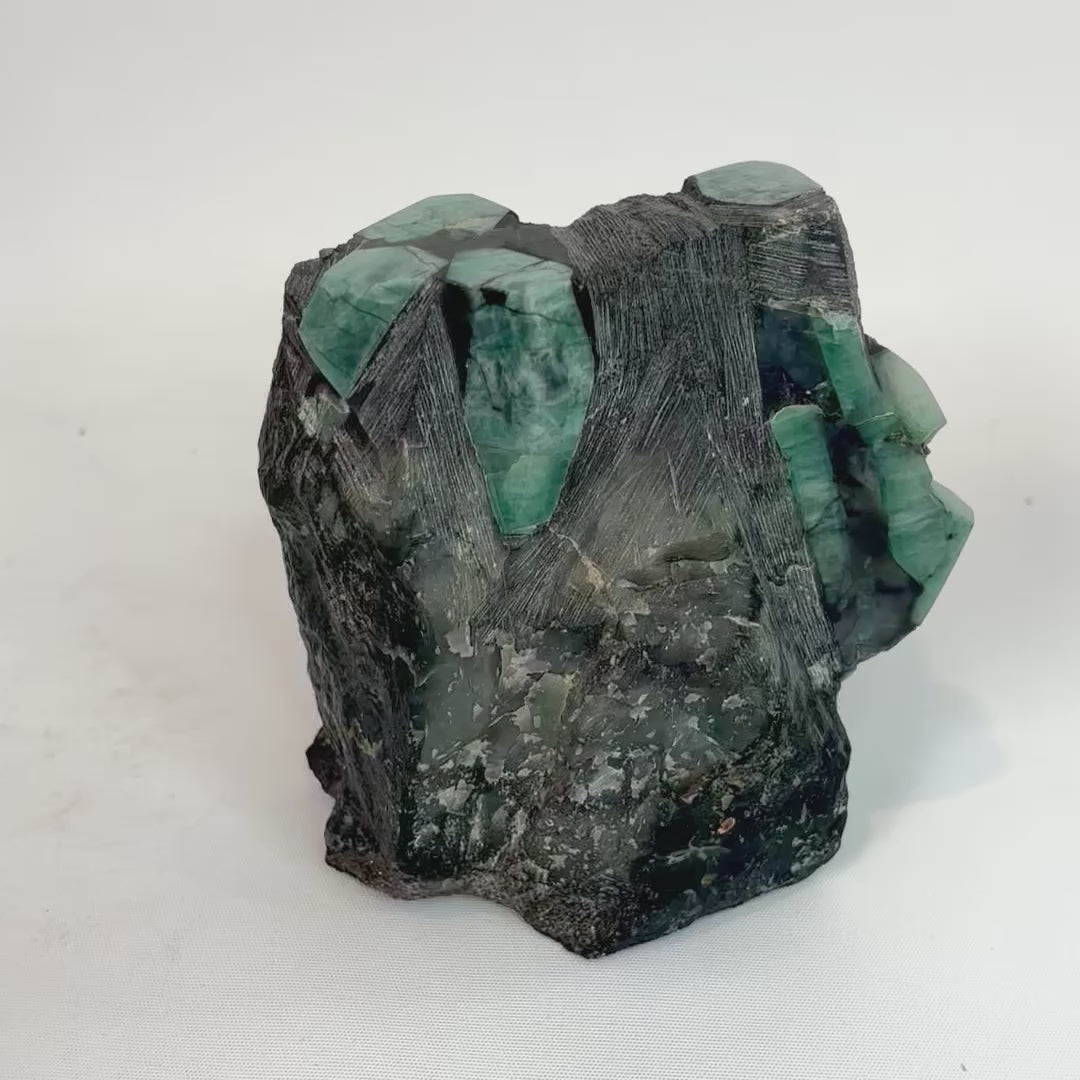 Emerald in Matrix | ASH & STONE. Large premium crystals. Free xpress shipping NZ 