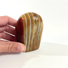 Load and play video in Gallery viewer, Carnelian crystal polished free form | ASH&amp;STONE Crystals Shop Auckland NZ
