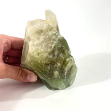 Load and play video in Gallery viewer, Green calcite crystal chunk 1kg | ASH&amp;STONE Crystals Shop Auckland NZ
