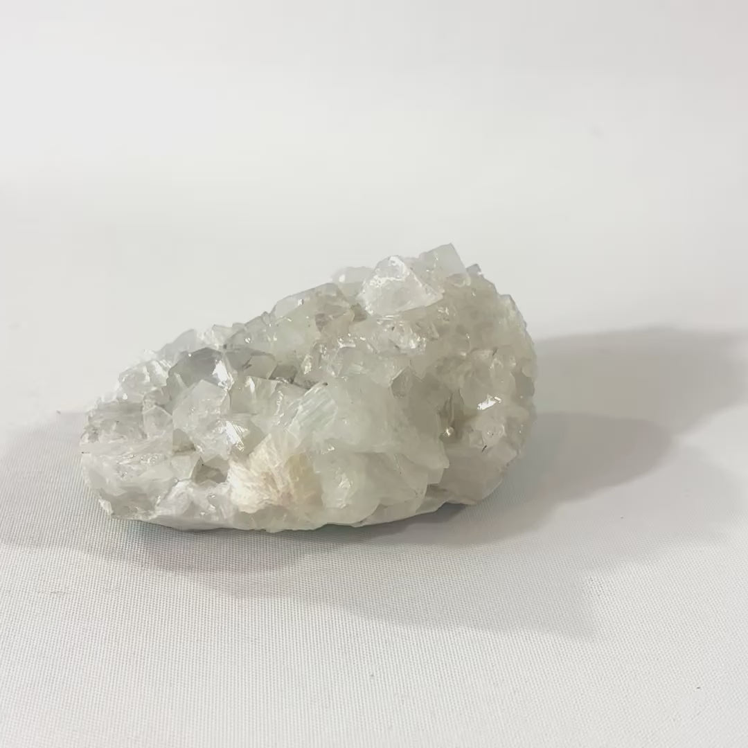 Apophyllite Crystal Cluster | ASH & STONE. premium online crystals. Free express shipping NZ