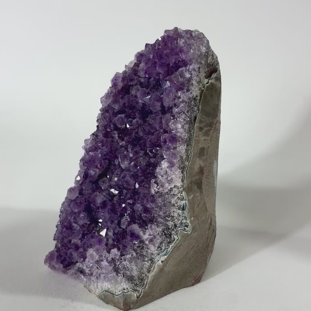 Amethyst Crystal Cluster | ASH & STONE Premium online crystals, free express shipping NZ