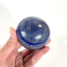 Load and play video in Gallery viewer, Lapis lazuli polished crystal sphere | ASH&amp;STONE Crystals Shop Auckland NZ
