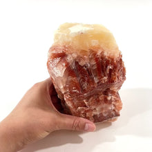 Load and play video in Gallery viewer, Large red calcite crystal chunk 2.65kg | ASH&amp;STONE Crystal Shop Auckland NZ
