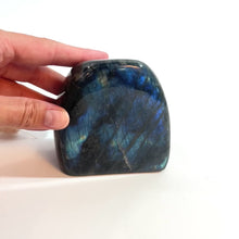 Load and play video in Gallery viewer, Labradorite polished crystal free form  | ASH&amp;STONE Crystals Shop Auckland NZ
