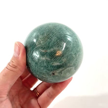 Load and play video in Gallery viewer, Amazonite polished crystal sphere | ASH&amp;STONE Crystal Shop Auckland NZ
