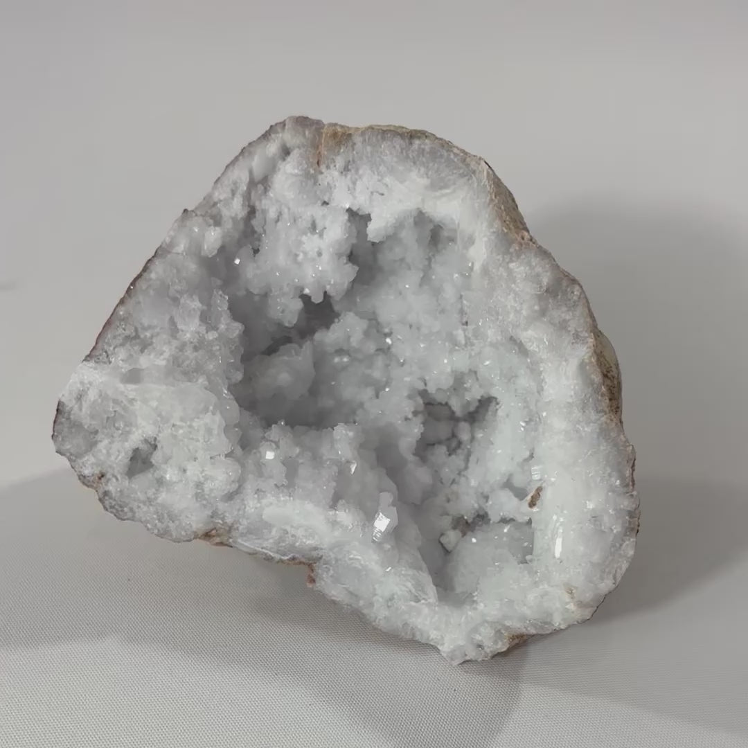 Clear Quartz Crystal Geode . Free express shipping. Shop crystals online from ASH&STONE's Auckland Crystal Shop NZ. AfterPay available.