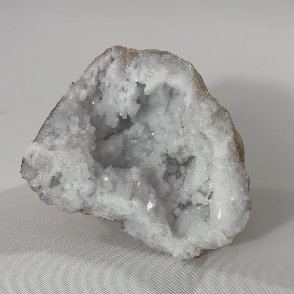 Clear Quartz Crystal Geode . Free express shipping. Shop crystals online from ASH&STONE's Auckland Crystal Shop NZ. AfterPay available.