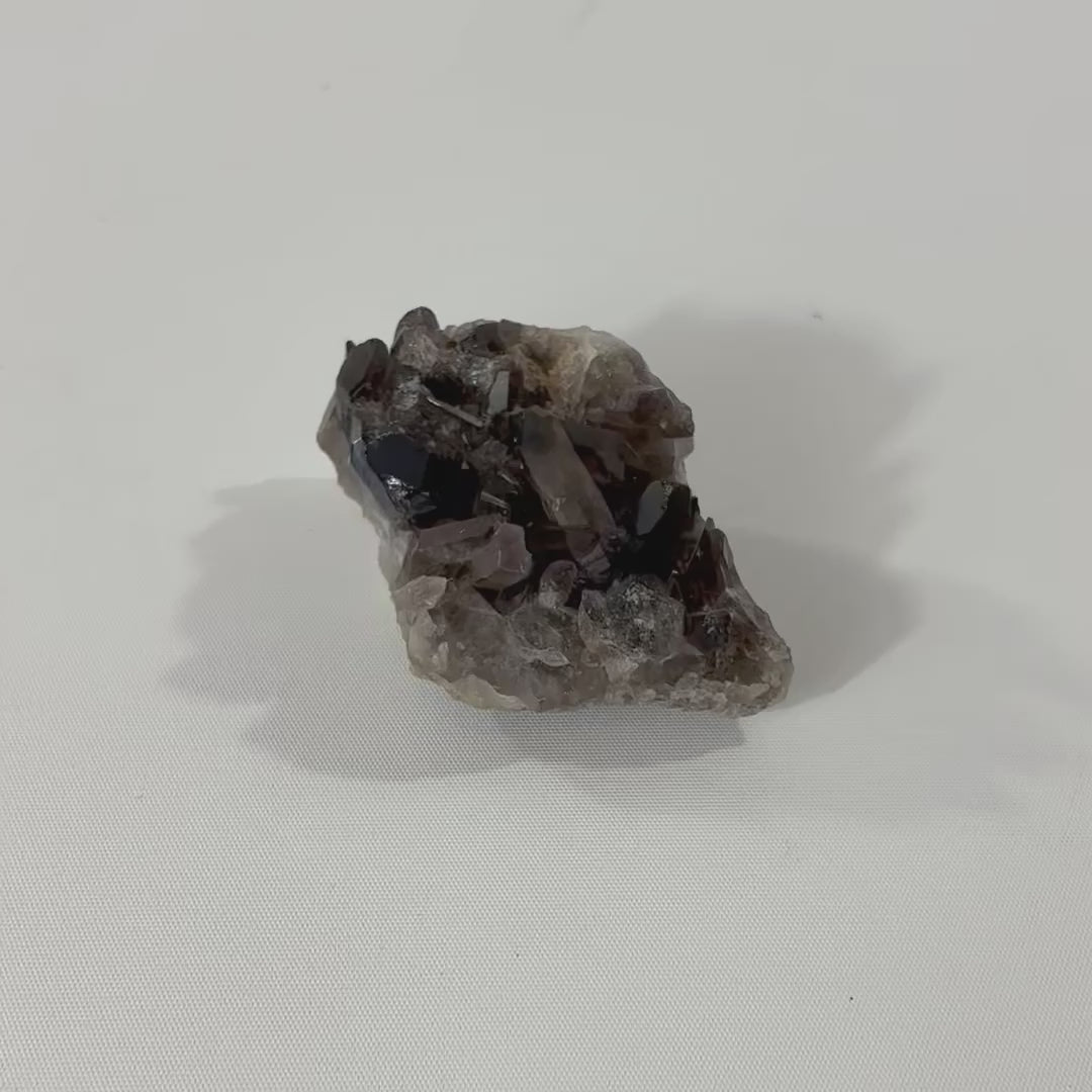 Smoky quartz Crystal cluster | Free express shipping. Shop crystals online from ASH&STONE  crystal shop Auckland NZ. AfterPay available.