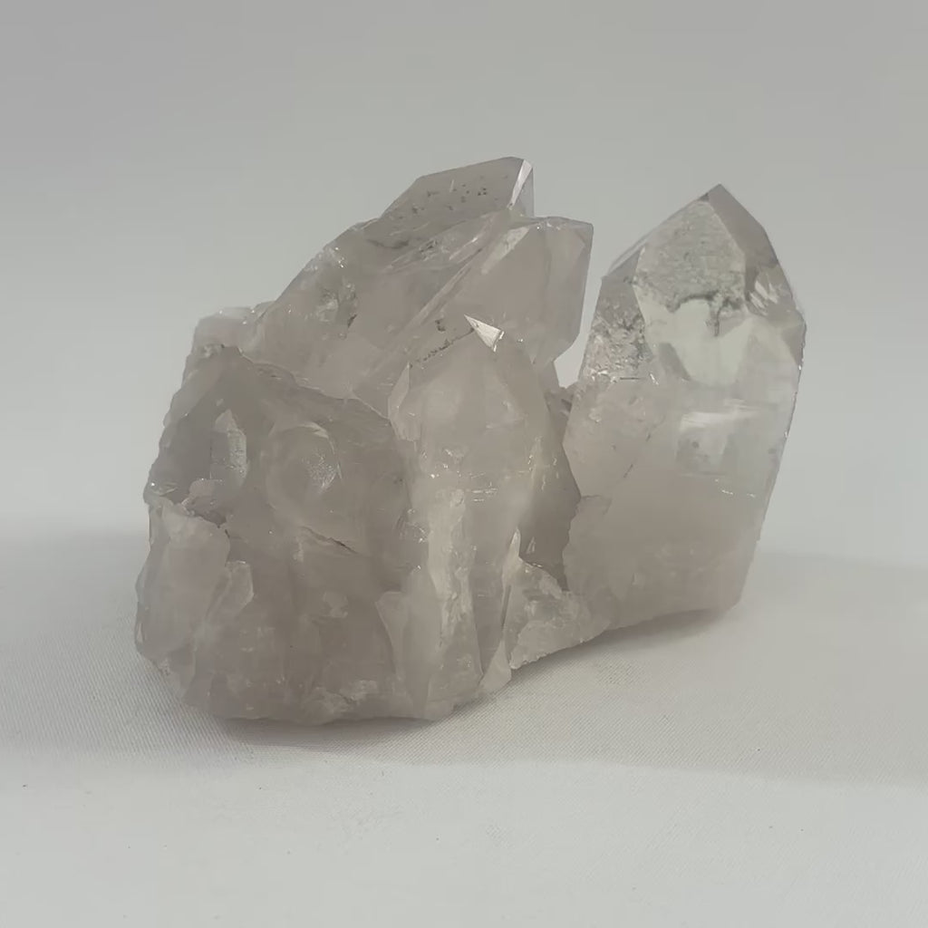 Clear Quartz Crystal Cluster | ASH & STONE. Premium online crystals. Free express shipping NZ