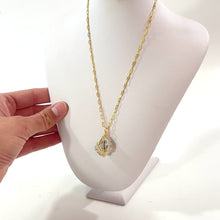 Load and play video in Gallery viewer, Genuine Herkimer diamond pendant necklace | ASH&amp;STONE Crystal Jewellery Shop Auckland NZ
