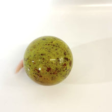 Load and play video in Gallery viewer, Green opal polished crystal sphere | ASH&amp;STONE Crystals Shop Auckland NZ
