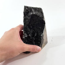 Load and play video in Gallery viewer, Black amethyst crystal druzy | ASH&amp;STONE Crystal Shop Auckland NZ
