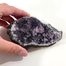 Load and play video in Gallery viewer, Amethyst crystal druzy | ASH&amp;STONE Crystal Shop Auckland NZ
