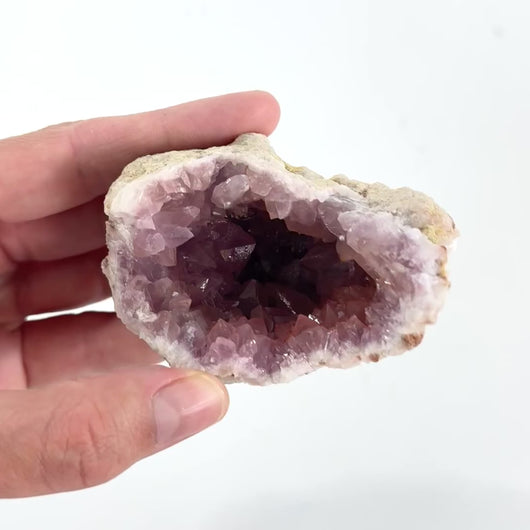 A Grade pink amethyst crystal cluster | ASH&STONE Crystal Shop Auckland NZ