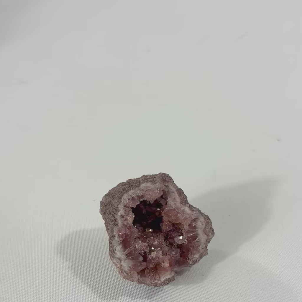 Pink Amethyst Crystal Geode | ASH & STONE, Free express shipping, afterpay available, NZ