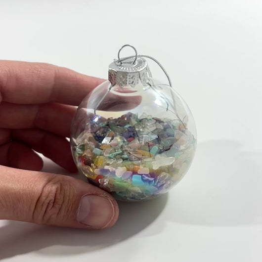 Crystals Xmas Bauble | ASH&STONE Crystal Shop Auckland NZ