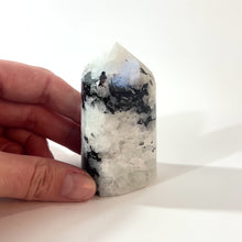 Load and play video in Gallery viewer, Rainbow moonstone crystal generator | ASH&amp;STONE Crystals Shop Auckland NZ
