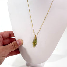 Load and play video in Gallery viewer, Bespoke NZ-made green kyanite crystal pendant necklace | ASH&amp;STONE Crystal Jewellery Shop Auckland NZ
