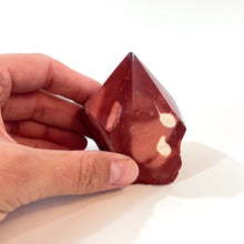 Load and play video in Gallery viewer, Red jasper crystal point  | ASH&amp;STONE Crystals Shop Auckland NZ

