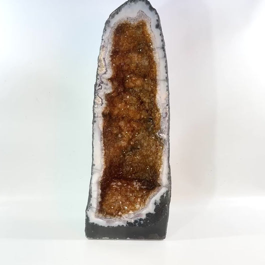 Large citrine crystal cave 32.8kg | ASH&STONE Crystal Shop Auckland NZ