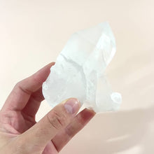 Load and play video in Gallery viewer, Clear quartz crystal point | ASH&amp;STONE Crystal Shop Auckland NZ
