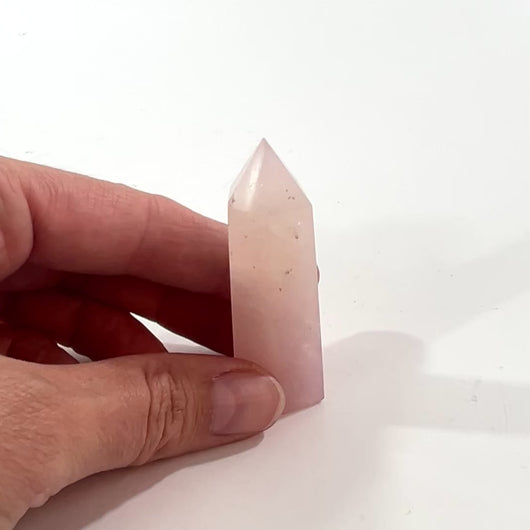 Rose quartz crystal generator | ASH&STONE Crystal Shop Auckland NZ