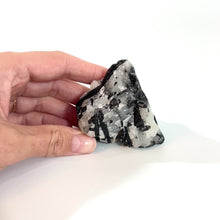Load and play video in Gallery viewer, Black tourmaline in quartz crystal chunk | ASH&amp;STONE Crystals Shop Auckland NZ
