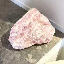 Load and play video in Gallery viewer, Extra large rose quartz crystal 37.7kg | ASH&amp;STONE Crystal Shop Auckland NZ
