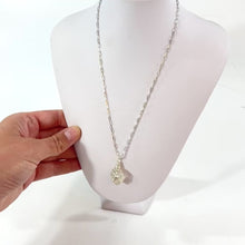 Load and play video in Gallery viewer, Genuine AA-Grade Herkimer diamond pendant necklace | ASH&amp;STONE Crystal Jewellery Shop Auckland NZ
