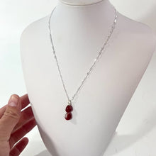 Load and play video in Gallery viewer, NZ-made carnelian crystal pendant necklace | ASH&amp;STONE Crystal Jewellery Shop Auckland NZ
