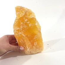 Load and play video in Gallery viewer, Large orange calcite crystal tower 1.83kg | ASH&amp;STONE Crystal Shop Auckland NZ
