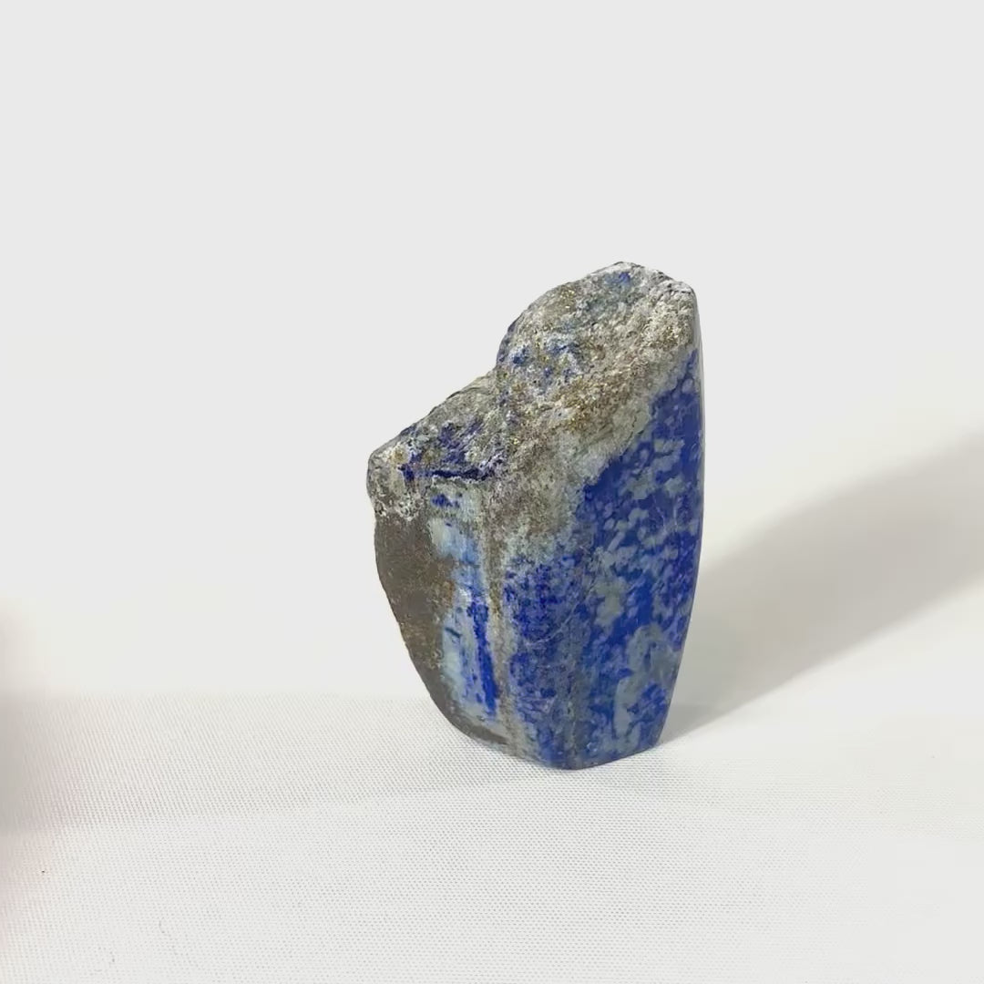 Lapis Lazuli with Pyrite | ASH & STONE Premium online crystals. Free express shipping NZ.