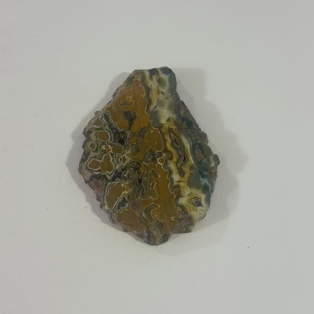 Ocean Jasper Slice Small | ASH&STONE premium online crystals. Free express Shipping NZ