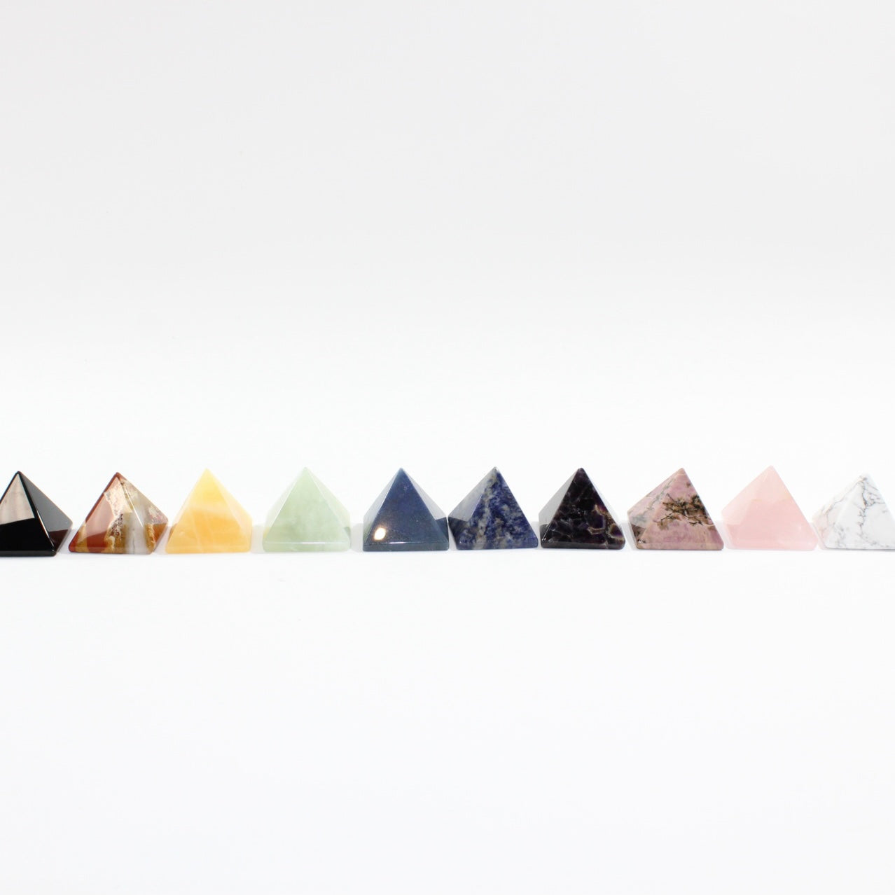 Pyramid Set | ASH & STONE Crystal shop, Free xpress shipping, Auckland NZ. 