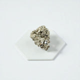 Pyrite Cluster from Peru. Attract success. Free express shipping. Buy Pyrite crystals online from ASH&STONE Auckland crystal shop. AfterPay available.