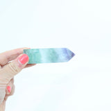 Rainbow Fluorite Crystal Tower. Free express shipping. Shop for crystals online from ASH&STONE Auckland NZ. AfterPay available.