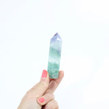 Rainbow Fluorite Crystal Tower. Free express shipping. Shop for crystals online from ASH&STONE Auckland NZ. AfterPay available.