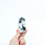 Rainbow Moonstone Crystal Tower | ASH & STONE premium crystals online. Free express shipping. 