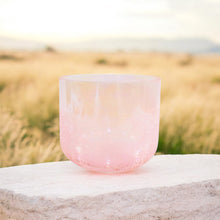 Load image into Gallery viewer, Rose Quartz Alchemy Crystal Singing Bowls | ASH&amp;STONE Auckland NZ
